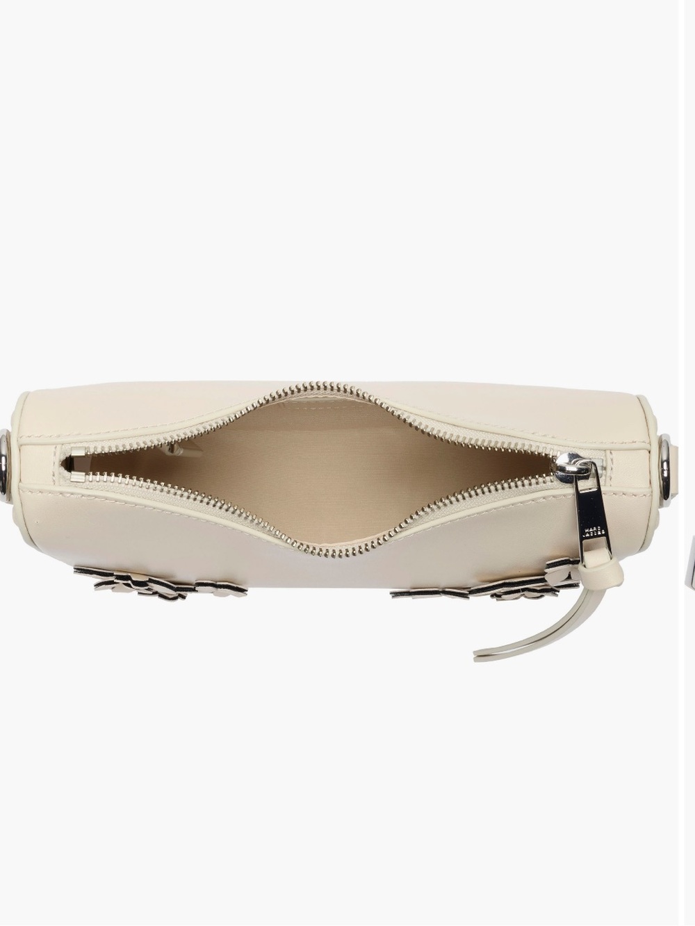 Marc Jacobs Cream Leather Floral Shoulder Bag NWT - Picture 5 of 5